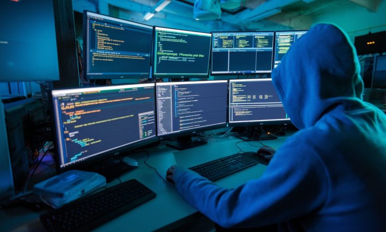 Un hacker exploite WSL2 dans un environnement sombre